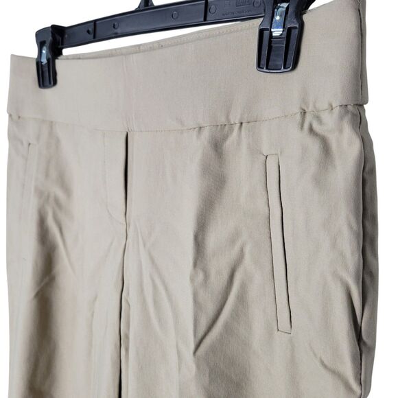 Apt. 9 Womens Size 6 Tan Solid Pull On Trouser Pants - Picture 3 of 12